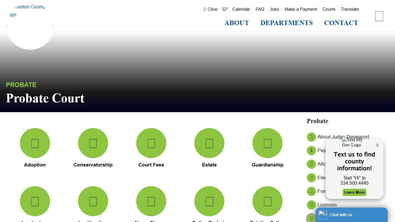 Probate Court - Houston County Government - Alabama